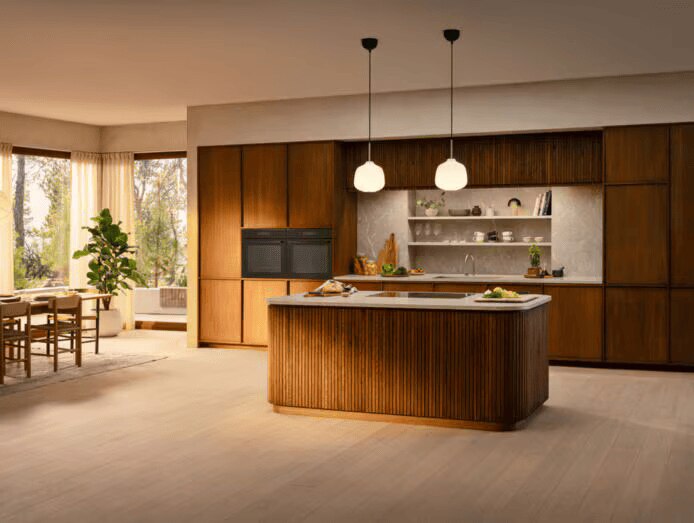 Integrated kitchen appliance