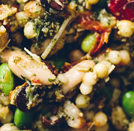 Couscous Salad with Slow Roasted Tomatoes