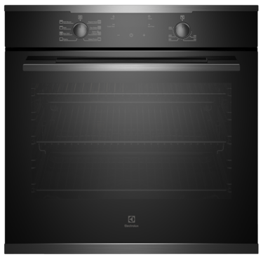 60cm multi-function 8 oven, dark stainless steel