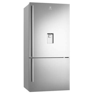 528L bottom mount fridge with ice and water