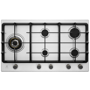 90cm UltimateTaste 900 5 burner gas cooktop