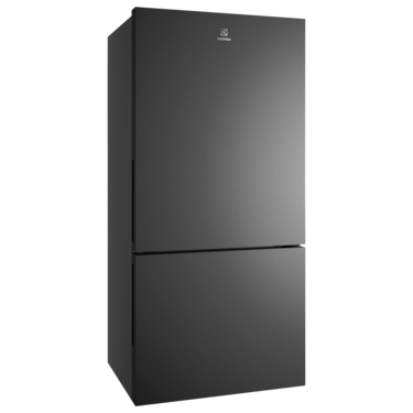 496L UltimateTaste 500 bottom freezer fridge - Matte Black