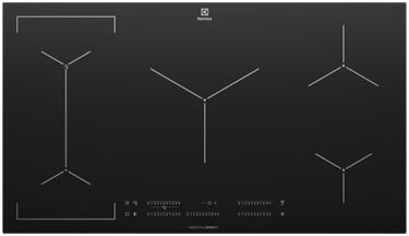 90cm UltimateTaste 700 5 zone induction cooktop