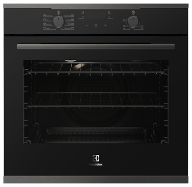 60cm multi-function 8 oven, dark stainless steel