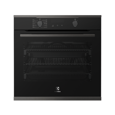 60cm dark multifunction pyrolytic oven