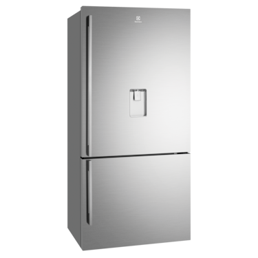 496L UltimateTaste 500 bottom freezer fridge - Natural stainless steel