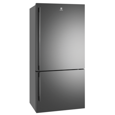 496L UltimateTaste 500 bottom freezer fridge - Dark stainless steel