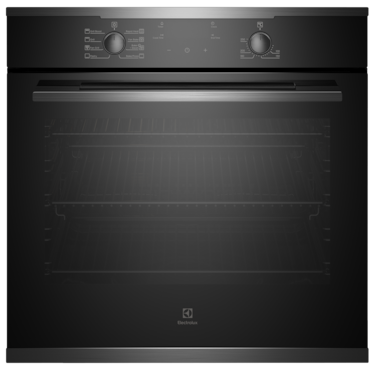 60cm multi-function 8 oven, dark stainless steel