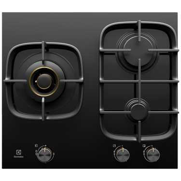 60cm UltimateTaste 900 3 burner gas cooktop