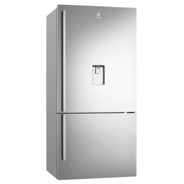 528L bottom mount fridge with ice and water